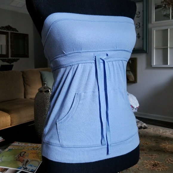 Victoria's Secret Tops - Victoria's Secret Tee Shop Tube Top.